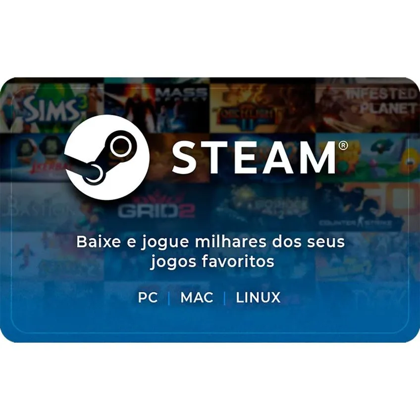 Gift Card Digital Steam