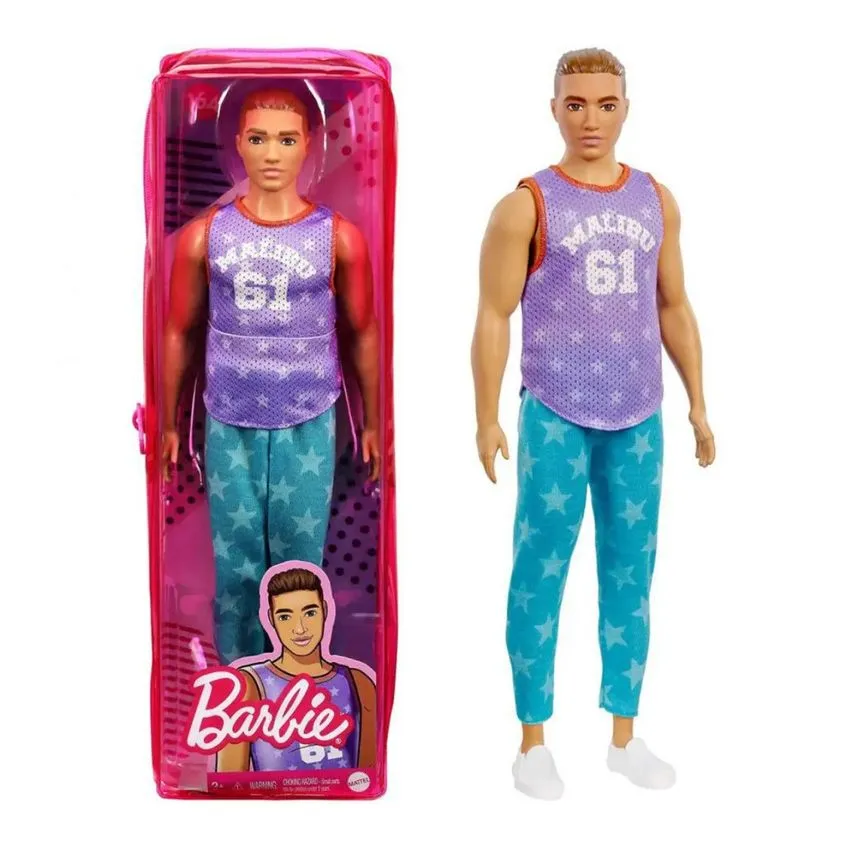 Barbie Fashionista Boneco Ken com Roupas e Acessórios