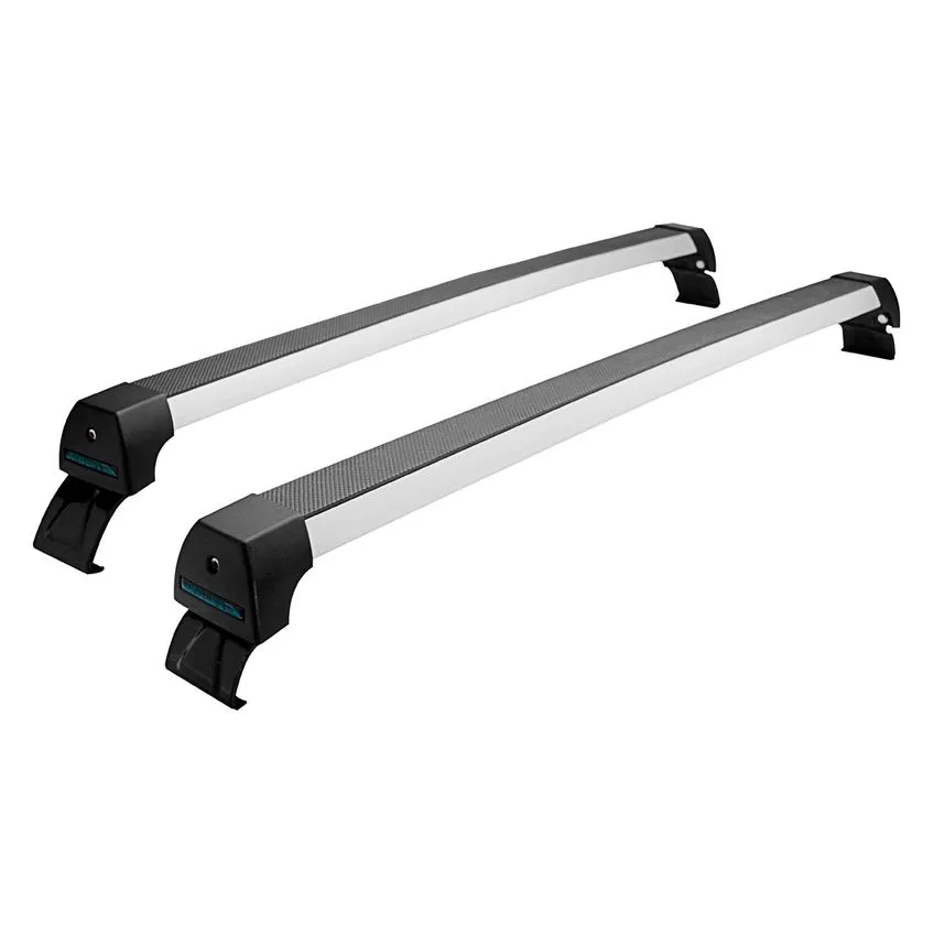 Rack Teto Alumínio Prata Ranger Cabine Dupla (a Partir 2013)