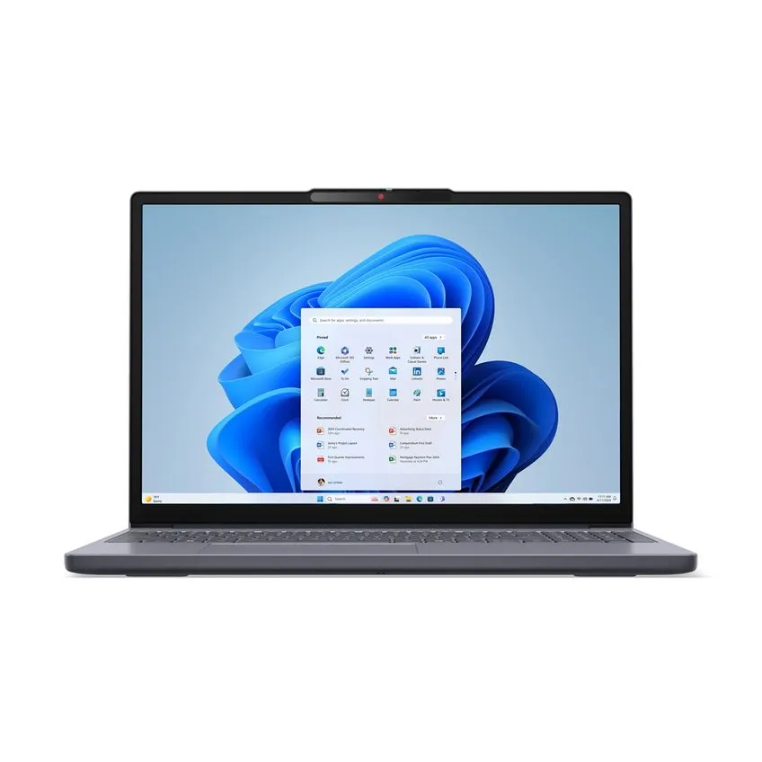 Notebook Lenovo IdeaPad Slim 3 Intel Core 3 100U 8GB RAM 256GB SSD Tela 15,3" WUXGA Windows 11 Cinza