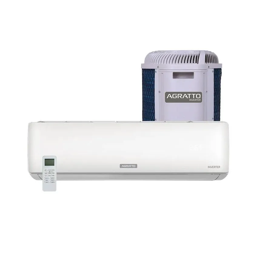 Ar Condicionado 9000 BTUs Split Hi Wall Inverter Agratto Frio Zen Top 220V