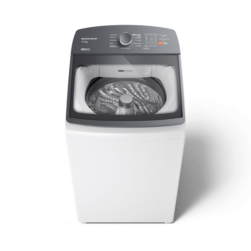 Máquina de Lavar Smart Sensor 14Kg Automática BWF14ABANA Brastemp - 110V