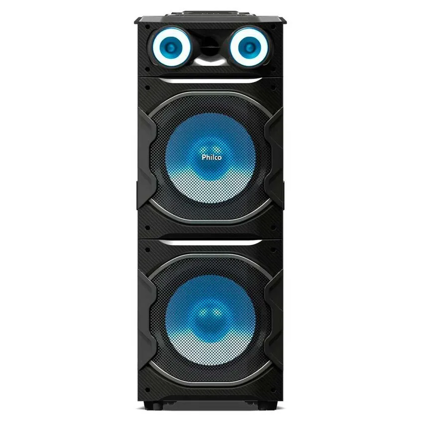 Caixa de Som Amplificada Philco PCX26000 Flash Lights 2600W
