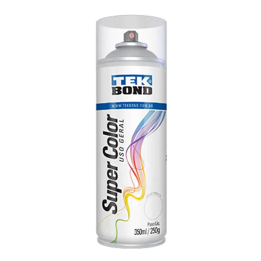 Tinta Spray Verniz TekBond Super Color 350 Ml
