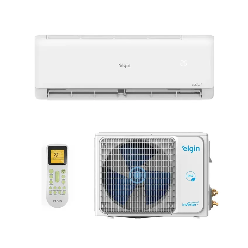 Ar Condicionado Split Inverter 12000 BTUs Elgin Eco II Frio 45HJFI12C2WC 220V