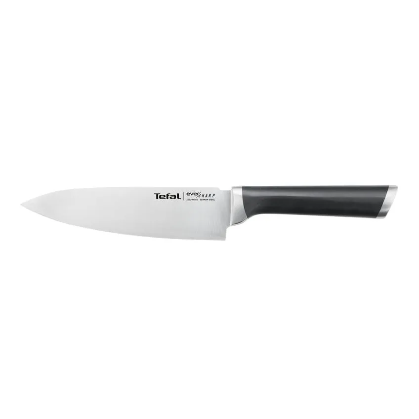 Faca Aço Inox Tefal Eversharp Com Afiador
