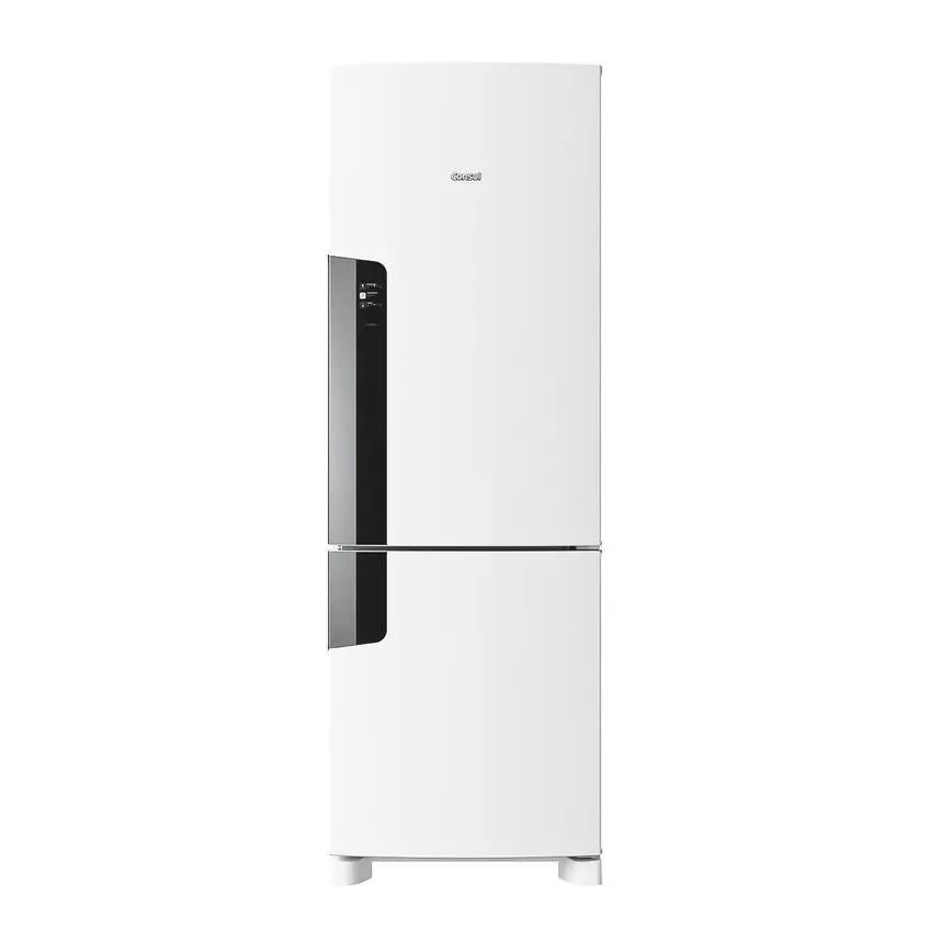 Geladeira Consul CRE45MB Duplex 399 Litros Tecnologia Inverter Frost Free com Freezer Embaixo Branca 110v