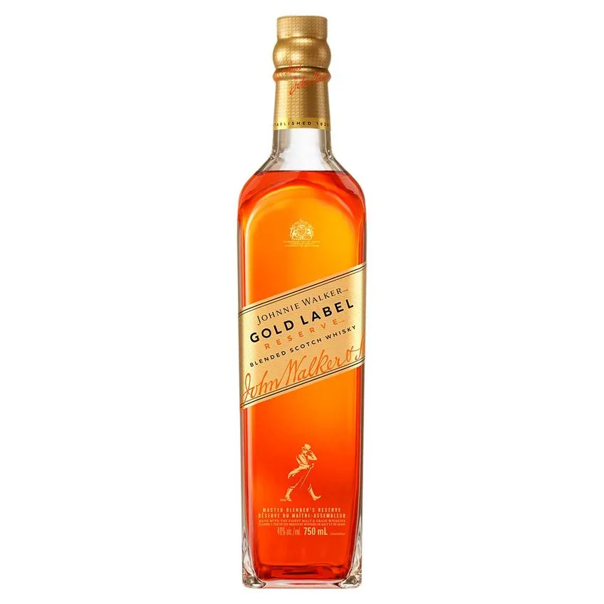Whisky Escocês Blended Gold Label Reserve Johnnie Walker Garrafa 750ml