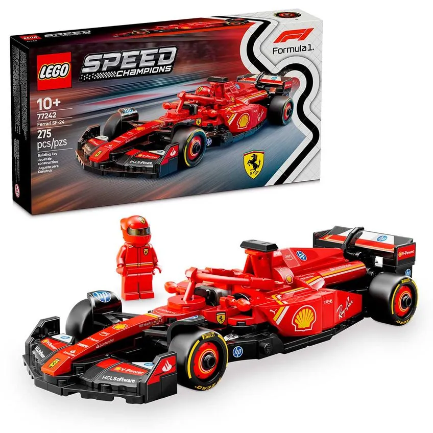 LEGO Speed Champions Ferrari SF-24 F1 77242 275 Peças