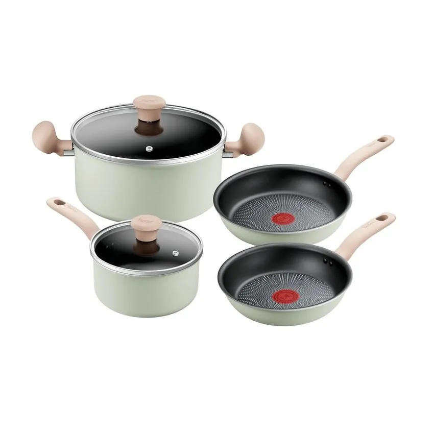 Jogo de Panelas Tefal So Matcha Indução 4 Peças Verde