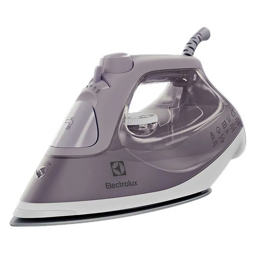 Ferro De Passar a Vapor E a Seco Electrolux Lavanda Experience Powervapour Esi50 Cerâmica 127V