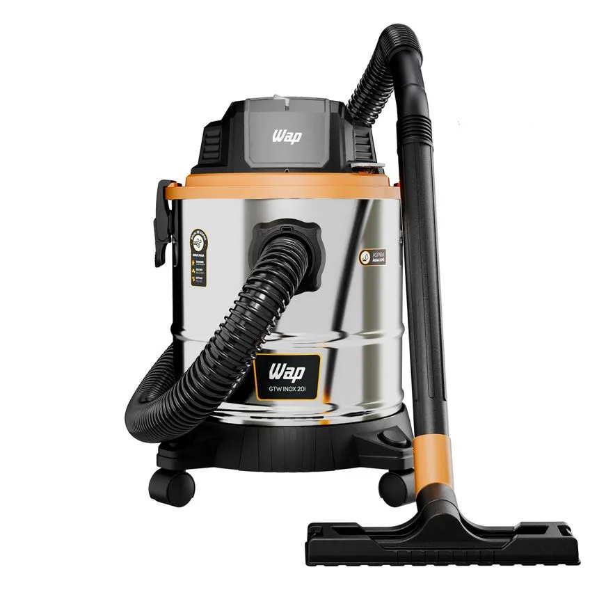 Aspirador de Pó e Água WAP GTW Inox 20i 20L 1700W 220V