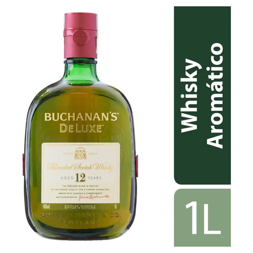 Whisky Buchanan's Deluxe 12 Anos 1L