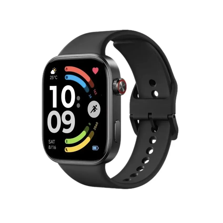 Smartwatch Xiaomi Redmi Watch 6 AMOLED 2.07 GPS 5ATM 24 Dias Bateria Preto Original