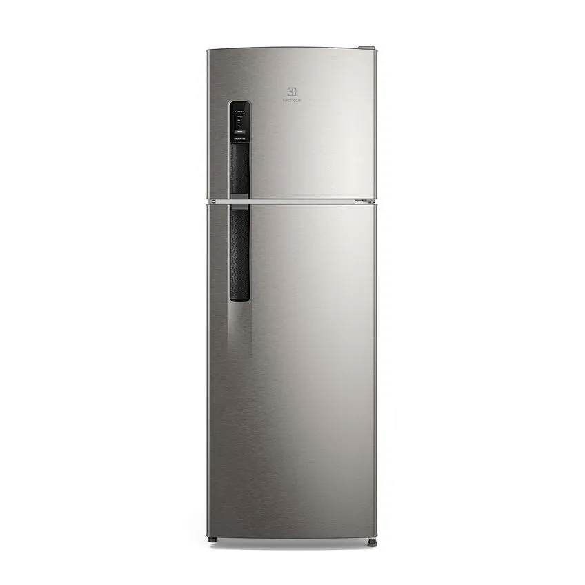 Geladeira Electrolux Frost Free 380L AutoSense Inverter Duplex Inox Look IF41S 127V