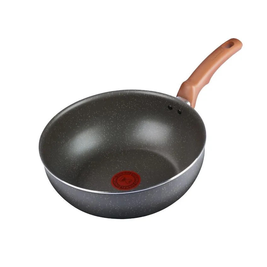 Frigideira Antiaderente Wok Rochedo Natural Stone 24cm