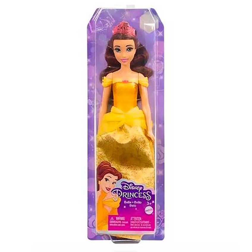 Boneca Disney Princesas Saia Cintilante 30 cm HLW02 Mattel