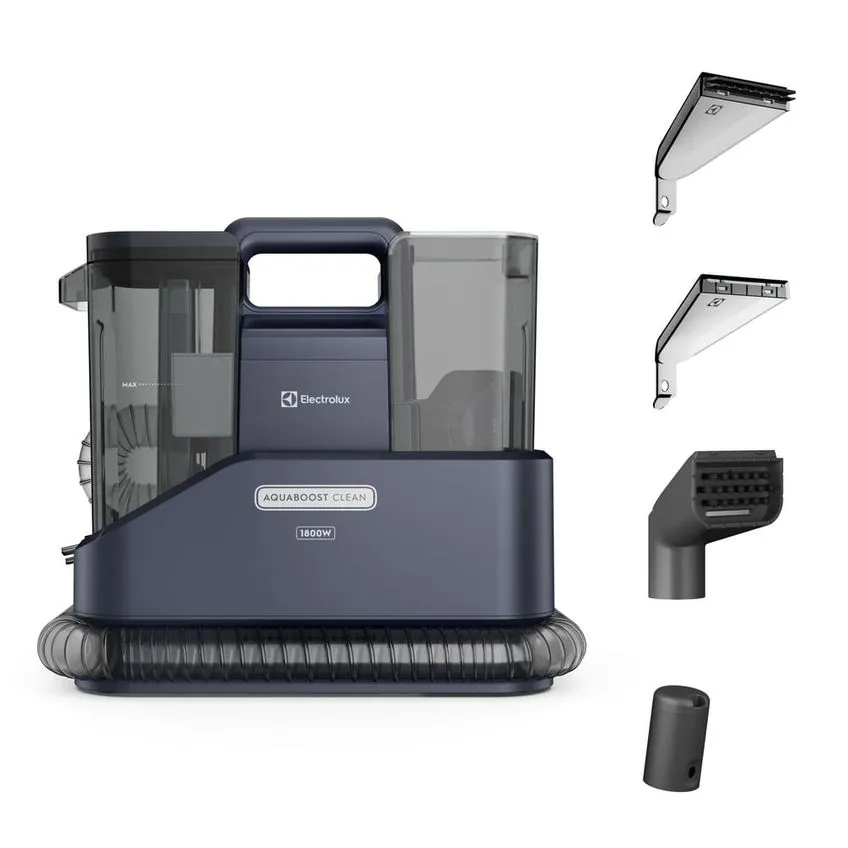 Extratora De Sujeira Portátil Electrolux 1800w Azul Acquaboost Clean (esc10) 127v